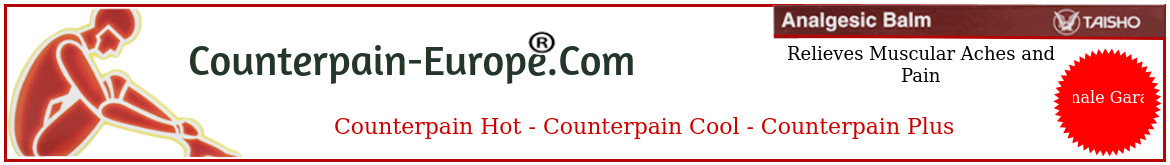 Counterpain Salben von der Firma Taisho